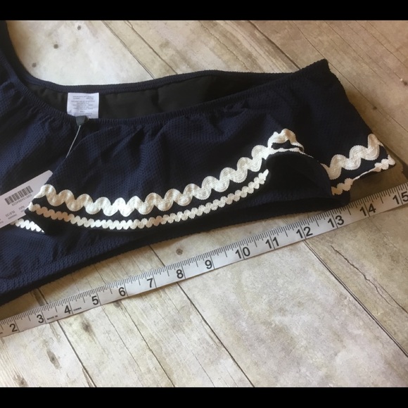 J. Crew one shoulder bikini top New - Picture 7 of 8